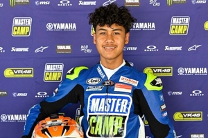 Diundang VR46, Debut Mentereng di R3 bLU cRU Champ