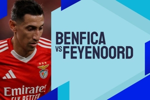 Link Live Streaming Benfica vs Feyenoord - Liga Champions