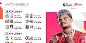 Jadwal dan Link Siaran Langsung Pertandingan Liga Inggris 2024/25 Matchweek 9 di Vidio