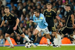 Hasil Manchester City vs Sparta Praha: Skor 5-0