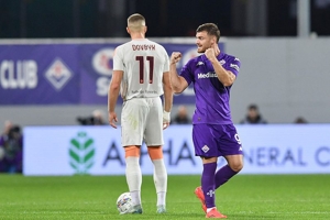 Hasil Fiorentina vs AS Roma: Skor 5-1