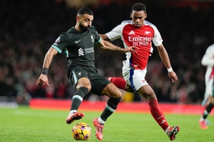 Hasil Arsenal vs Liverpool: Skor 2-2