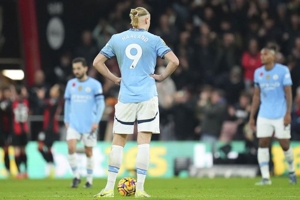 Rapor Pemain Man City saat Dipecundangi Bournemouth: Haaland cuma Dapat Nilai 5