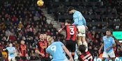 Hasil Bournemouth vs Manchester City: Skor 2-1