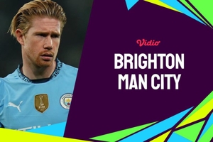 Link Live Streaming Brighton vs Manchester City - Premier League