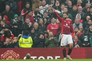 Man of the Match Manchester United vs Leicester City: Bruno Fernandes