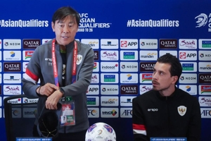 Meski Persiapan Mepet, Shin Tae-yong Optimistis Timnas Indonesia Bisa Petik Hasil Positif Lawan Arab Saudi Meski Persiapan Mepet, Shin Tae-yong Optimistis Timnas Indonesia Bisa Petik Hasil Positif Lawan Arab Saudi