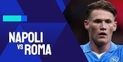 Link Live Streaming Napoli vs AS Roma - Serie A