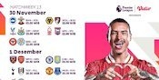 Jadwal Siaran Langsung Premier League 2024/25 Matchweek 13 Akhir Pekan Ini di Vidio