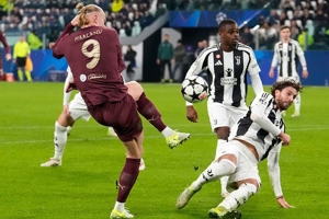 Hasil Juventus vs Manchester City: Skor 2-0