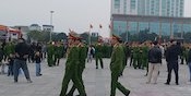 Laporan Piala AFF 2024 dari Vietnam: Melihat Parade Militer di Depan Hotel Timnas Indonesia Menginap