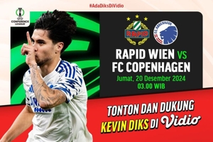 Link Siaran Langsung Liga Konferensi Eropa: Rapid Wien vs Copenhagen di Vidio