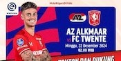 Live Streaming Liga Belanda: AZ Alkmaar vs Twente di Vidio Akhir Pekan Ini