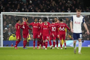 Hasil Tottenham vs Liverpool: Skor 3-6