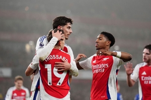 Hasil Arsenal vs Ipswich Town: Skor 1-0