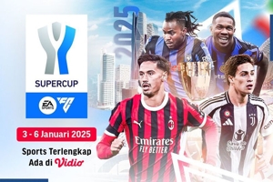 Jadwal Live Streaming Supercoppa Italiana 2024/25 di Vidio