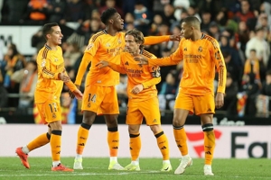 Hasil Valencia vs Real Madrid: Skor 1-2