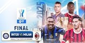 Siaran Langsung Final Supercoppa Italiana 2025: Inter Milan vs AC Milan di Vidio