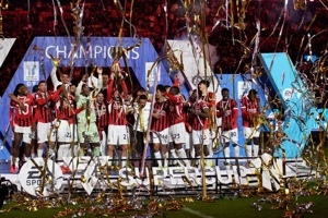 Selamat! Comeback Fantastis atas Inter Milan, AC Milan Juara Supercoppa Italiana 2024