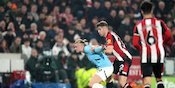 Hasil Brentford vs Manchester City: Skor 2-2