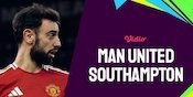 Link Live Streaming Manchester United vs Southampton - Premier League/Liga Inggris