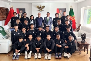 Tim Korea-Korea Selecao (KSS) Disambut Hangat oleh Duta Besar Indonesia di Portugal