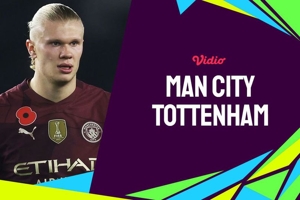 Link Live Streaming Manchester City vs Tottenham - Premier League