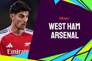 Link Live Streaming West Ham vs Arsenal - Premier League