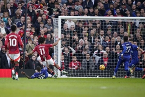 Hasil Manchester United vs Everton: Skor 4-0