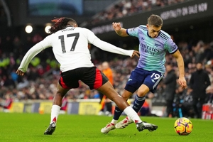 Hasil Fulham vs Arsenal: Skor 1-1