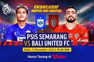 Link Live Streaming BRI Liga 1: Persebaya vs Persik di Vidio