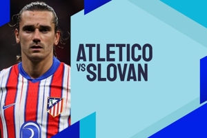 Link Live Streaming Atletico Madrid vs Slovan Bratislava - Liga Champions