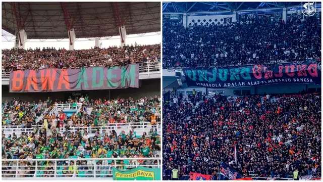 Awaydays The Jakmania dan Bonek. (Bola.com/Dok.Bola.com/Persebaya Surabaya).