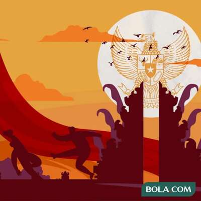 Ilustrasi - Pulau Bali Nuansa Timnas Indonesia 
