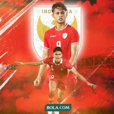 Timnas Indonesia - Ramadhan Sananta dan Hokky Caraka 