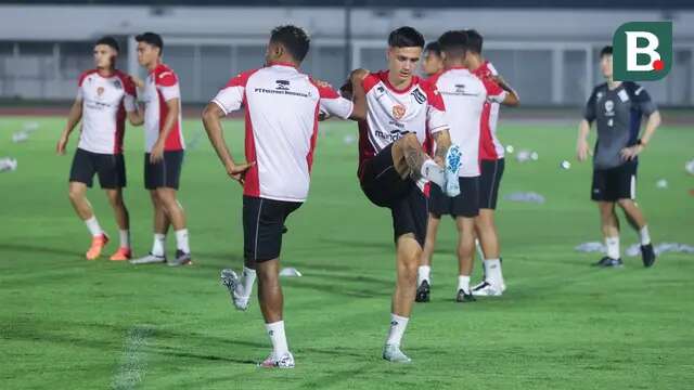 Teranyar, pemain asal klub asal Belanda PEC Zwolle itu mengikuti latihan bersama skuad Garuda jelang laga melawan Arab Saudi pada laga Kualifikasi Piala Dunia 2026. (Bola.com/M Iqbal Ichsan)