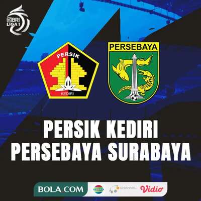 BRI Liga 1 - Persik Kediri Vs Persebaya Surabaya 