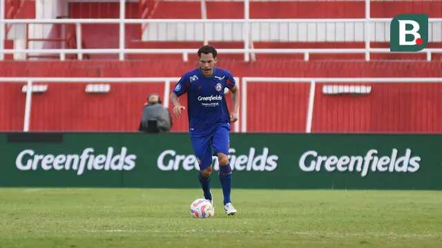 Gelandang Arema FC asal Brasil, Pablo Oliveira, absen lawan Persita, Termotivasi lawan Persebaya. (Bola.com/Iwan Setiawan)