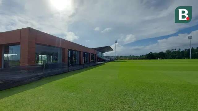 Suasana Training Center Bali United di Pantai Purnama Gianyar. (Alit Binawan/Bola.com)