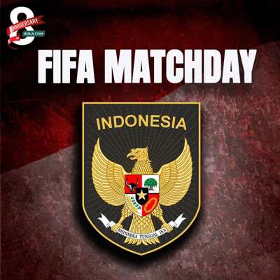 Ilustrasi - Logo Timnas Indonesia FIFA Matchday (Bola.com/Erisa Febri)