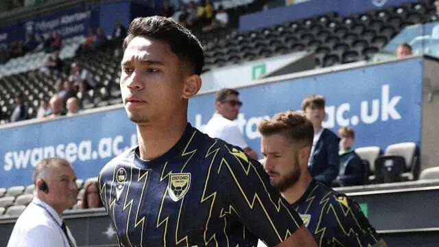 Gelandang Oxford United, Marselino Ferdinan. (Bola.com/Dok.X Oxford United).