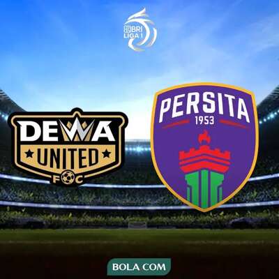 BRI Liga 1 - Ilustrasi Dewa United dan Persita Tangerang 