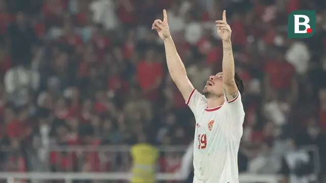 Selebrasi pemain Timnas Indonesia, Thom Haye setelah mencetak gol pertama ke gawang Filipina pada laga terakhir Grup F putaran kedua kualifikasi Piala Dunia 2026 Zona Asia di Stadion Utama Gelora Bung Karno (SUGBK) Senayan, Jakarta, Selasa (11/6/2024). (Bola.com/M Iqbal Ichsan)