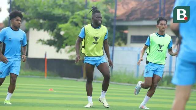 Striker anyar PSIS Semarang, Sudi Abdallah. (Bola.com/Radifa Arsa)