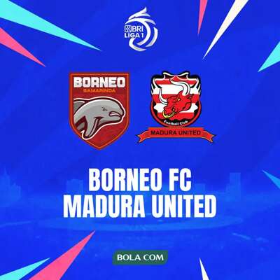 BRI Liga 1 - Borneo FC Vs Madura United 