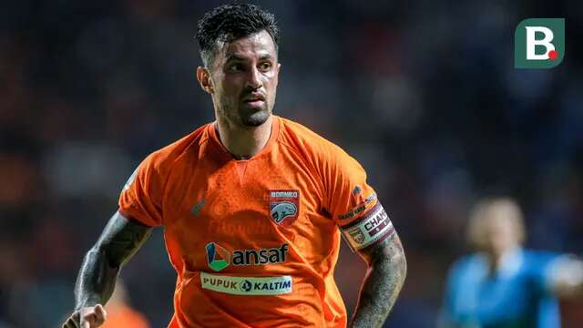 Kapten tim Borneo FC, Stefano Lilipaly. (Bola.com/Bagaskara Lazuardi)
