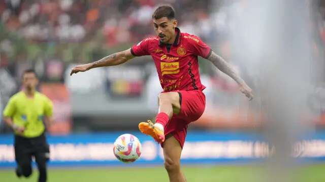Bek kiri Persija Jakarta, Pablo Andrade di BRI Liga 1 2024/2025. (Dok. Persija)