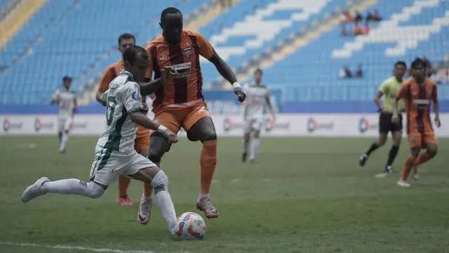 PSS Sleman menelan kekalahan 0-1 dari Borneo FC pada laga pekan ke-21 BRI Liga 1 musim ini di Stadion Batakan, Balikpapan, Kalimantan Timur, Minggu (2/2/2025) sore WIB. (dok. PSS Sleman)