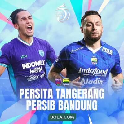 BRI Liga 1 - Persita Tangerang Vs Persib Bandung 