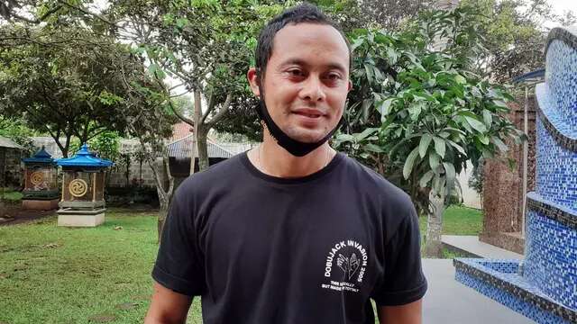 Mantan kapten Persib Bandung, Atep. (Bola.com/Erwin Snaz)